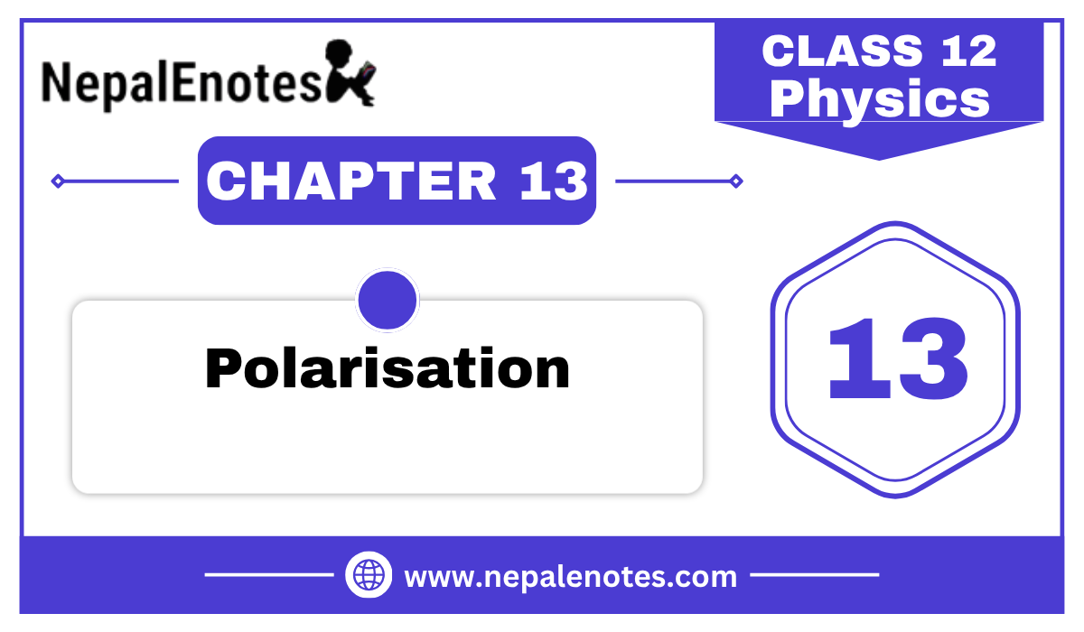 Class 12 Physics Polarization Notes