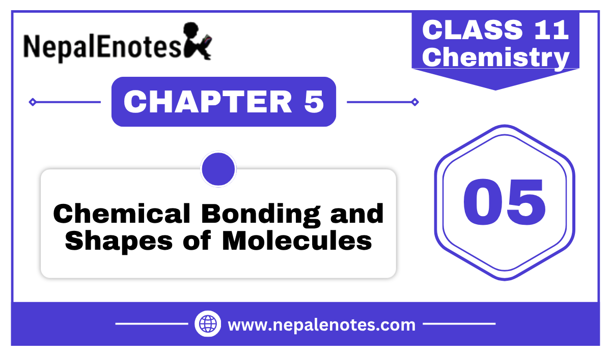 Class 11 Chemistry Chemical Bonding & Shape of Molecules Notes