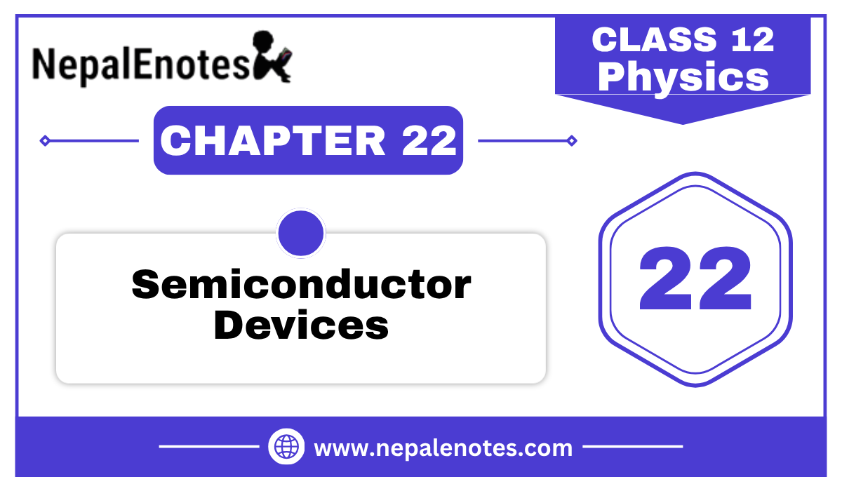 Class 12 Physics Semiconductor devices Notes