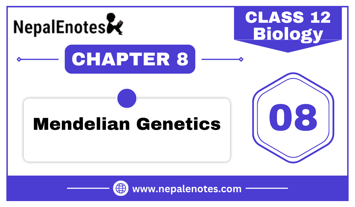 Class 12 Biology Mendelian genetics Notes