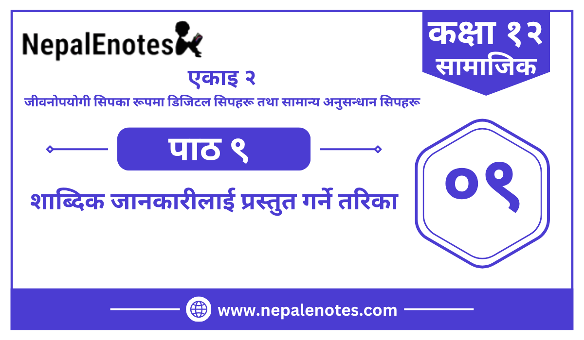 Class 12 Social एकाइ २  पाठ ९    Notes