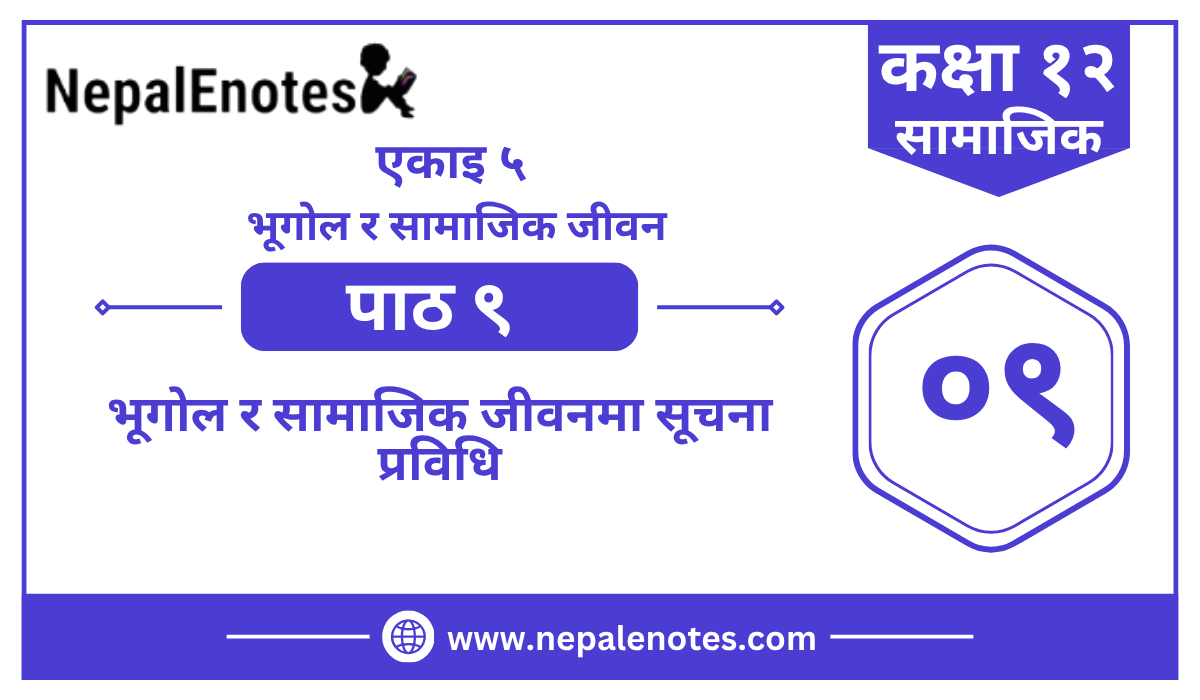 Class 12 Social एकाइ ५  पाठ ९   Notes