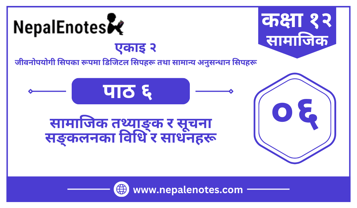 Class 12 Social एकाइ २  पाठ ६  Notes