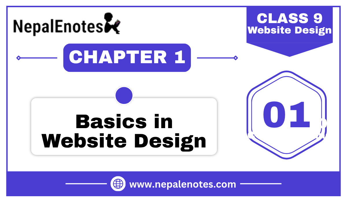 Class 9 | Basics in Website Design | Website Design Notes