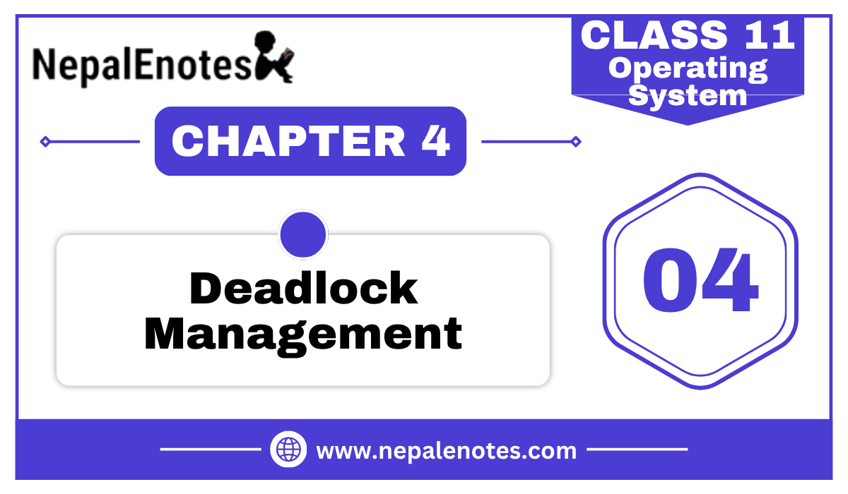 Class 11 | Deadlock Management | Operating System Notes