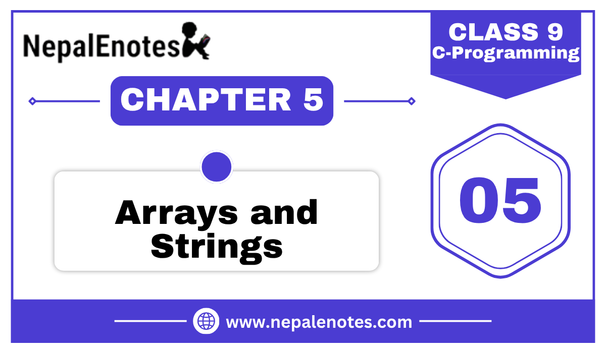 Class 9 | Arrays and Strings | C Programming Notes