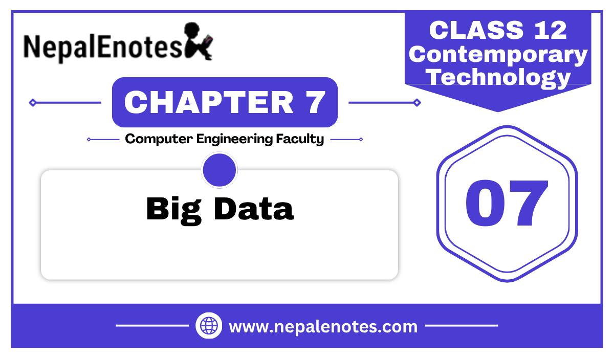 Class 12 | Unit 7 | Big Data | Contemporary Technology Notes
