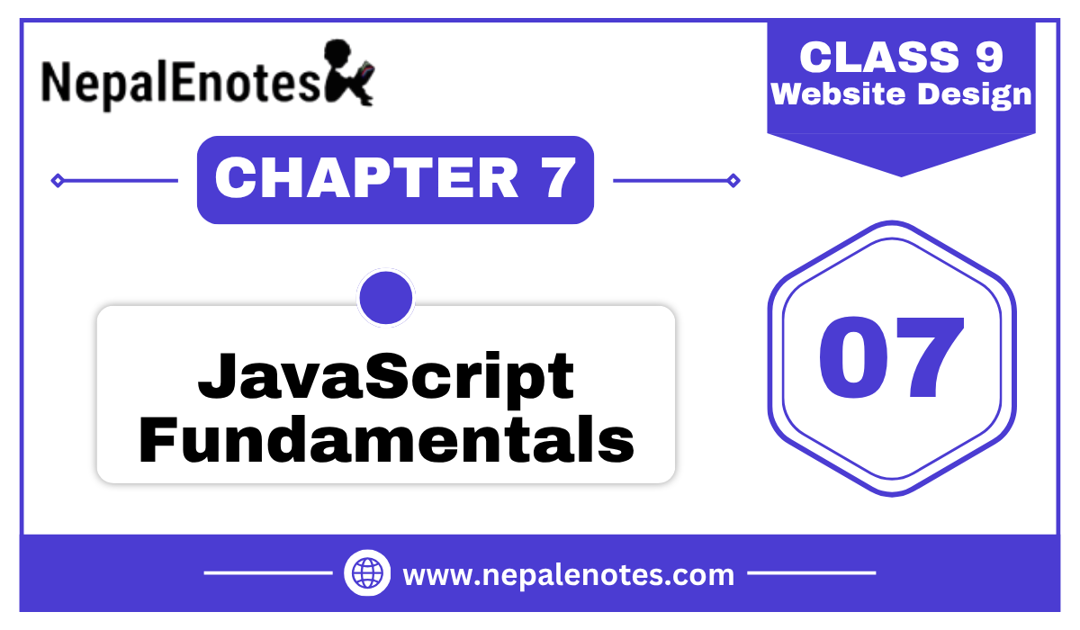Class 9 | JavaScript Fundamentals | Website Design Notes