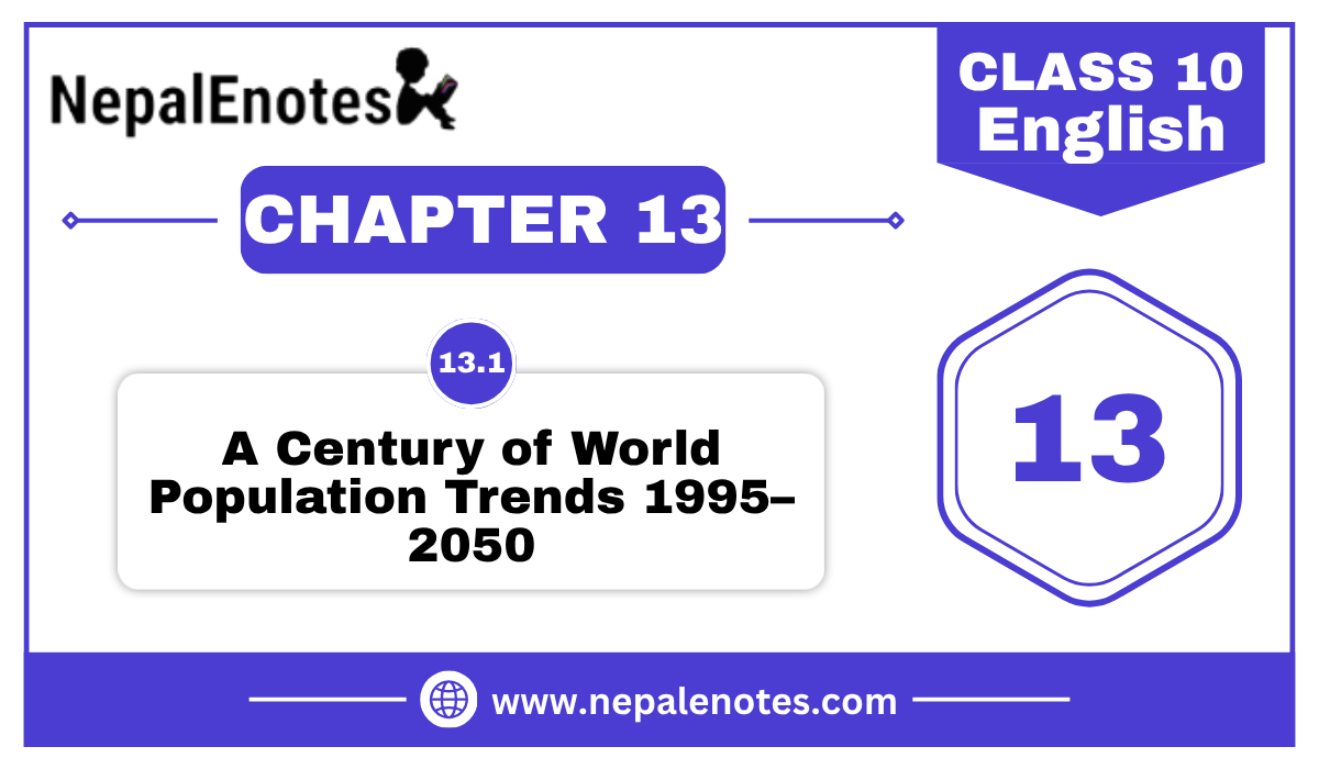 A Century of World Population Trends 1995-2050 | Unit 13.1 | English