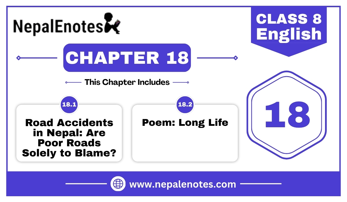 Road accidents in Nepal  | Unit 18 | English