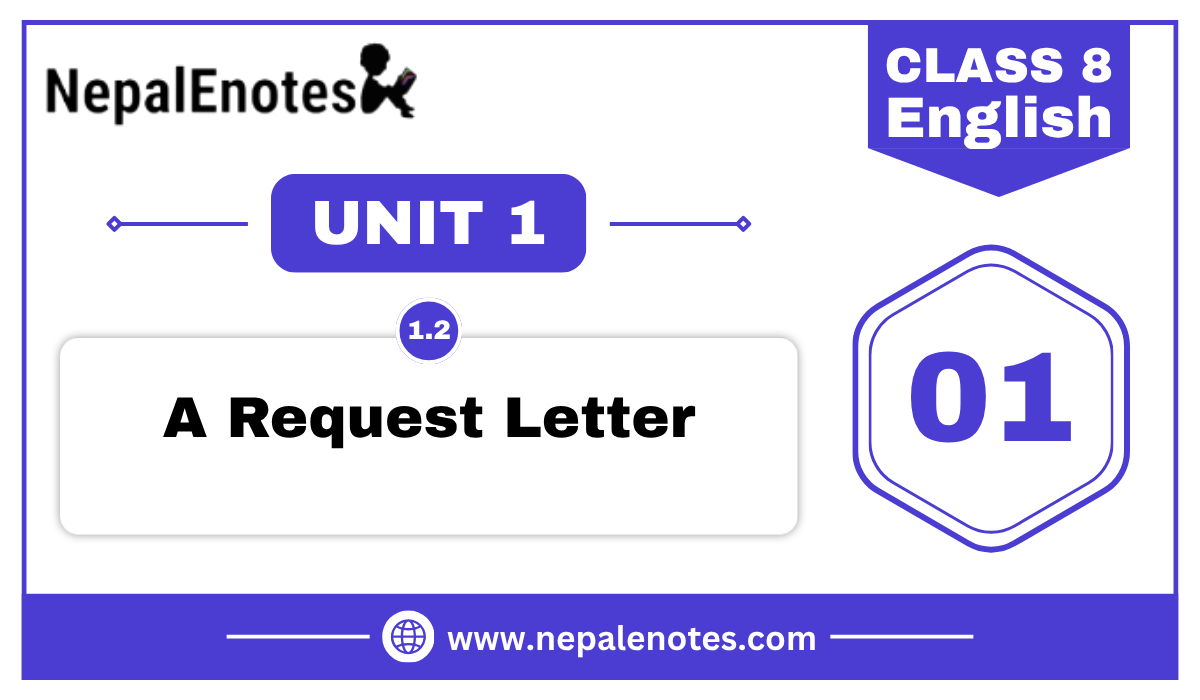 A Request Letter | Unit 1.2 | English