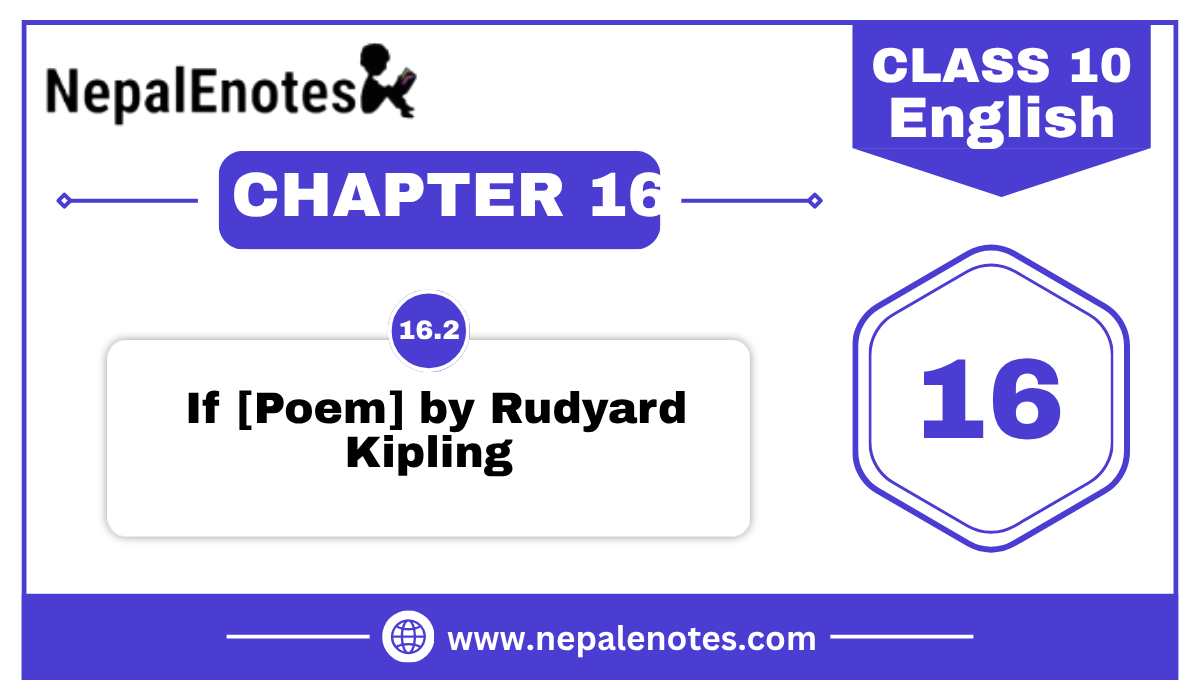 If [poem] by Rudyard Kipling | Unit 16.2 | English