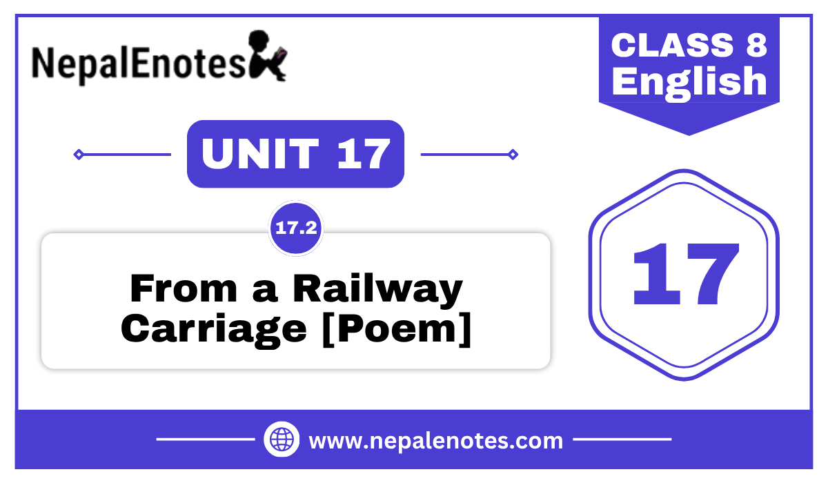 From a Railway Carriage  | Unit 17.2 | English