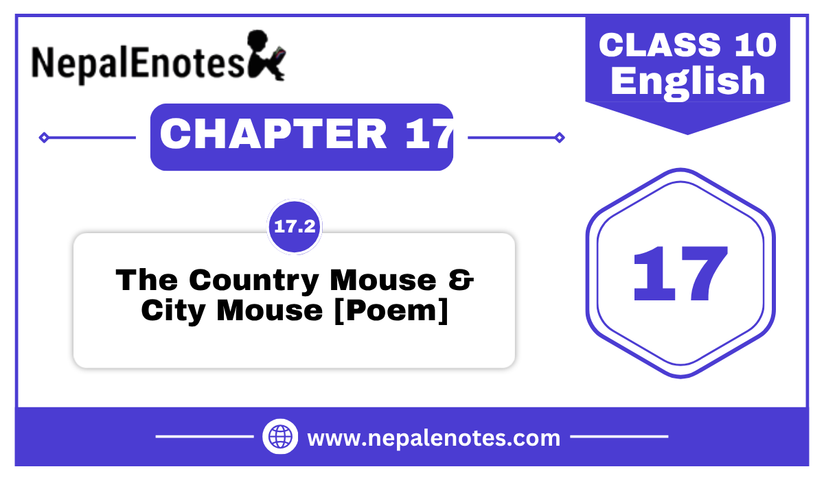 The Country Mouse & City Mouse [Poem] | Unit 17.2 | English