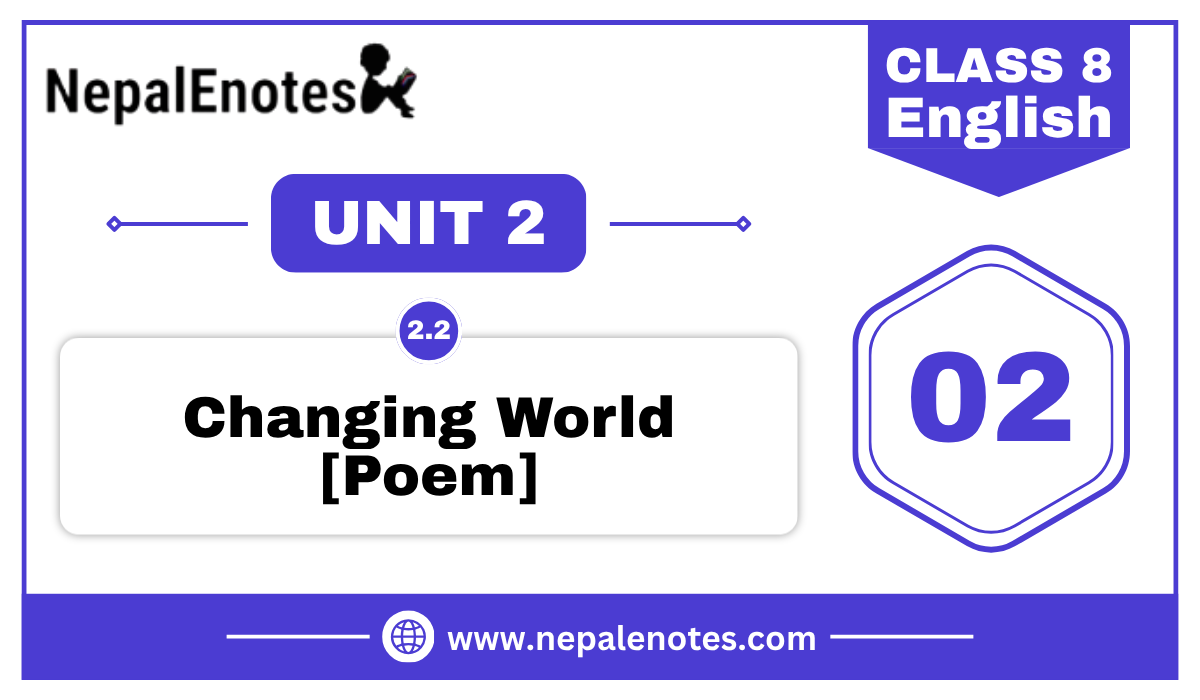 Changing World by Edward de Bono | Unit 2.2 | English