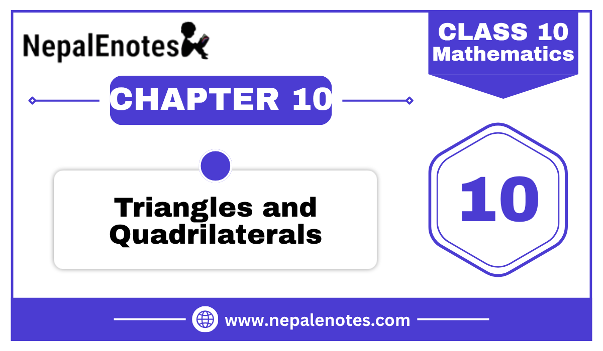 Triangles and Quadrilaterals – Unit 10 | Class 10 | Mathematics
