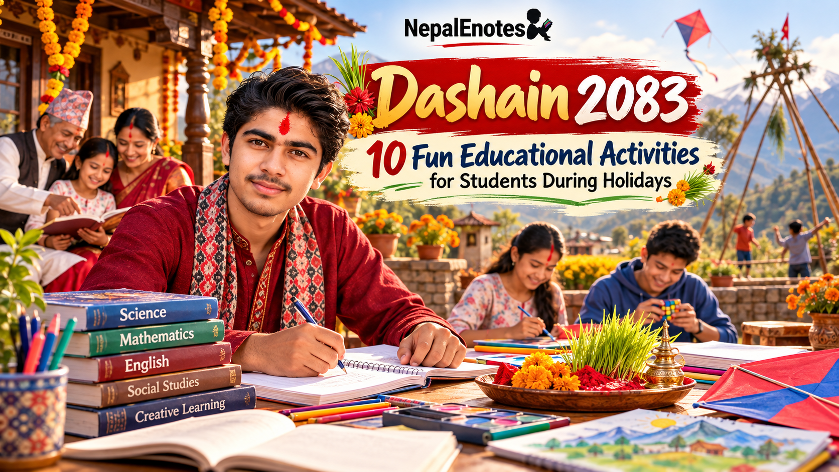 Dashain 2083: 10 Fun Educational Activities for Students During Holidays